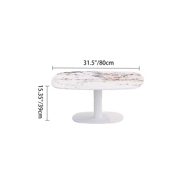 Zeitgenössisches Boho Wasserdichtes Weben Rattan Seil Schwamm Aluminiumlegierung Platte Runde Elliptische Outdoor Kaffetisch & Stuhl Set Für Außenbereich Patio 