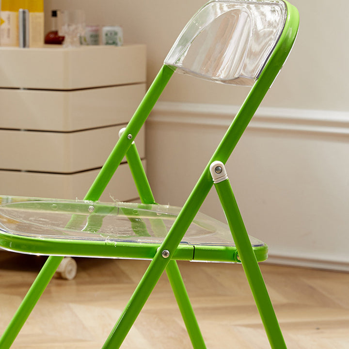 Moderna Minimalista Rectangular PVC Hierro Silla de Comedor Respaldo Sin Brazos Para Comedor 