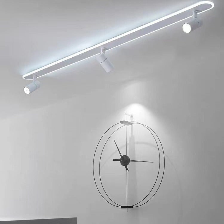 Moderne minimalistische Acryl lange Spotlight Track Licht LED Unterputz Deckenleuchte für Wohnzimmer 