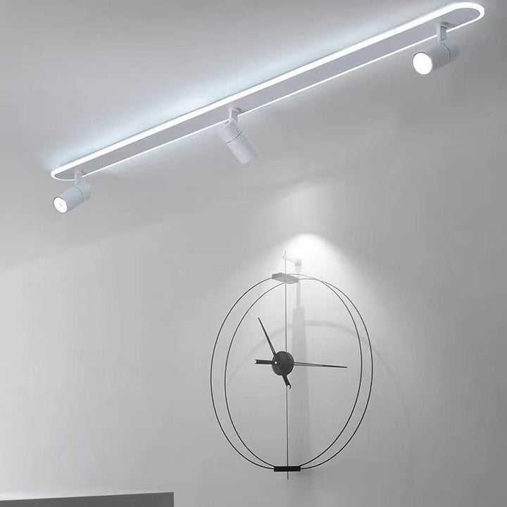 Moderne minimalistische Acryl lange Spotlight Track Licht LED Unterputz Deckenleuchte für Wohnzimmer 