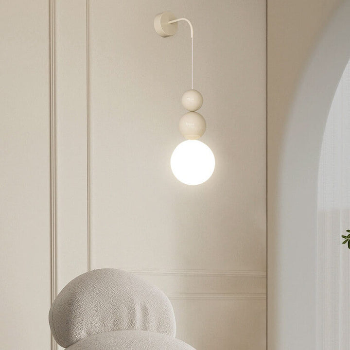 Lámpara de Aplique de Pared de 1 Luz de Calabaza de Hierro de Personalidad Minimalista Moderna 