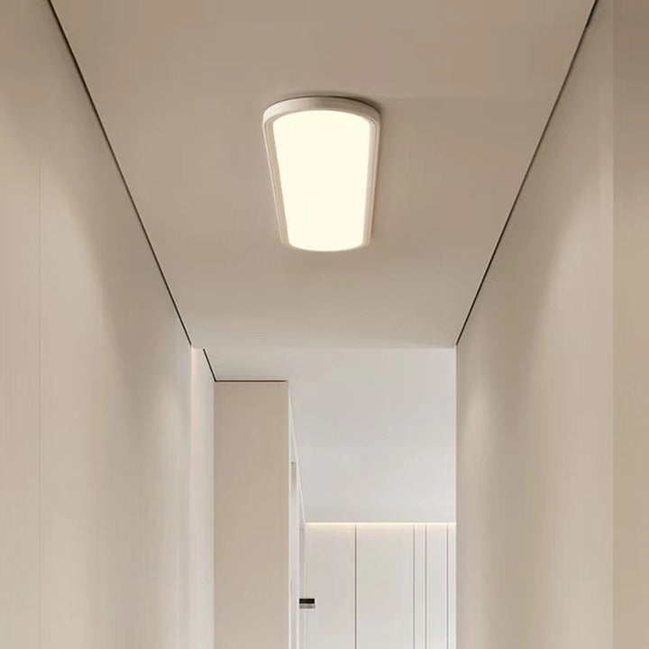 Moderne Einfachheit Aluminium Acryl Streifen LED Unterputz Deckenleuchte für Flur 