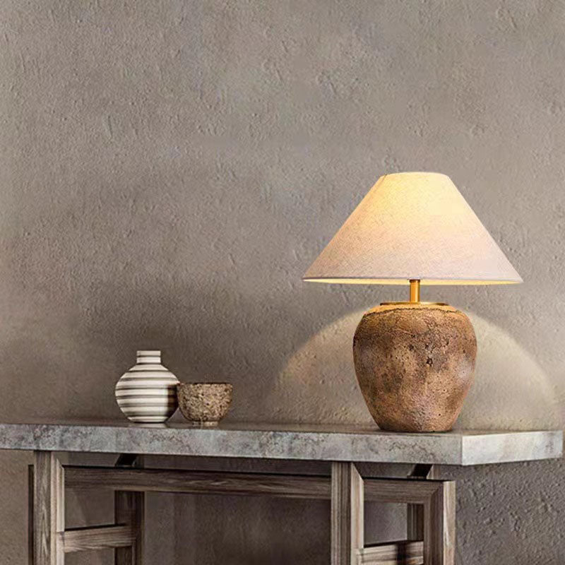 Shabby chic grey table lamp new arrivals