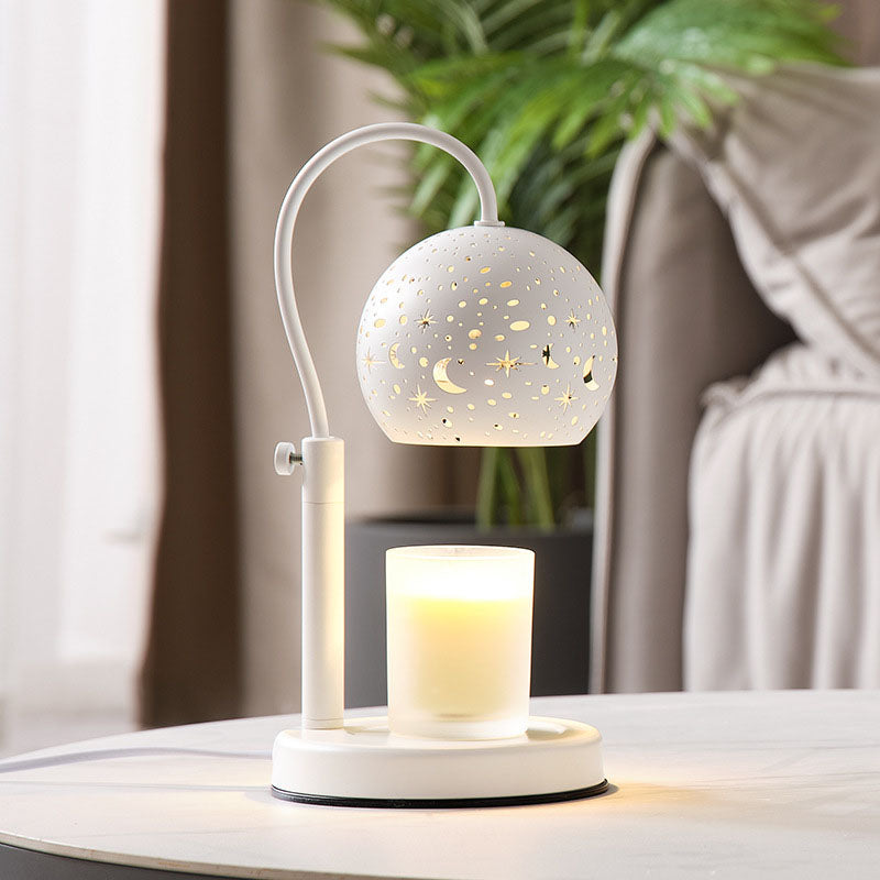 Lampe de table à cire fondante d&
