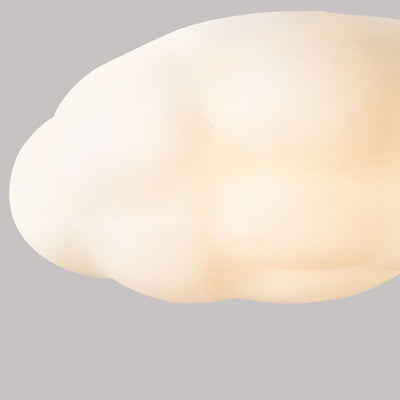 Moderne Einfachheit Cloud PET Schatten Hardware LED Unterputz Deckenleuchte für Schlafzimmer 