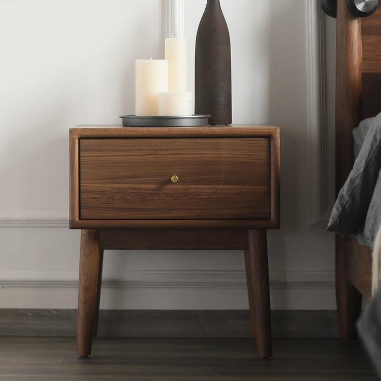 Traditioneller französischer rechteckiger Holz-Beistelltisch mit 1 Schublade für das Wohnzimmer 