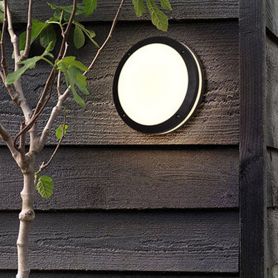 Moderne unbedeutende wasserdichte Aluminium-Acrylkreis-runde LED-Außenwandleuchte für den Garten 