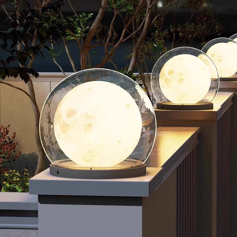 Lumière extérieure contemporaine créative en acier inoxydable PE PMMA 1 lumière pour jardin 