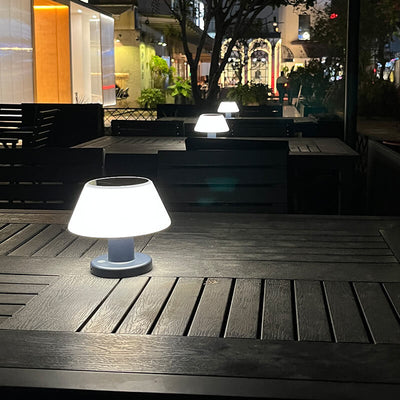 Outdoor Solar Creative Mushroom LED Night Light Table Lamp