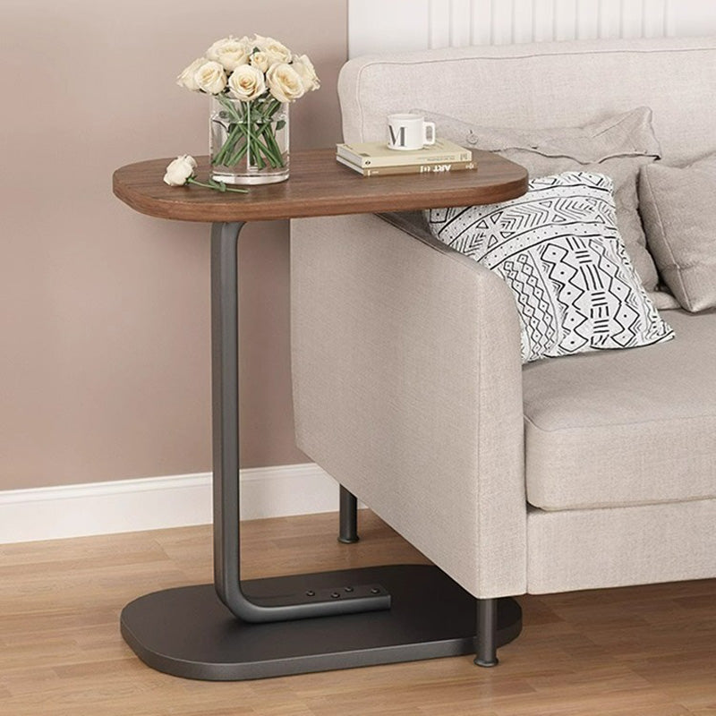 Moderner minimalistischer rechteckiger PVC-Kunststoffpaneel-Beistelltisch für das Wohnzimmer 