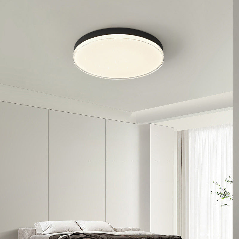 Moderne unbedeutende Aluminiumacrylsauer-runde Schatten-LED-Unterputz-Deckenleuchte für Schlafzimmer 