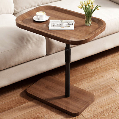 Moderner minimalistischer rechteckiger künstlicher Paneel-Hardware-Beistelltisch für das Wohnzimmer 