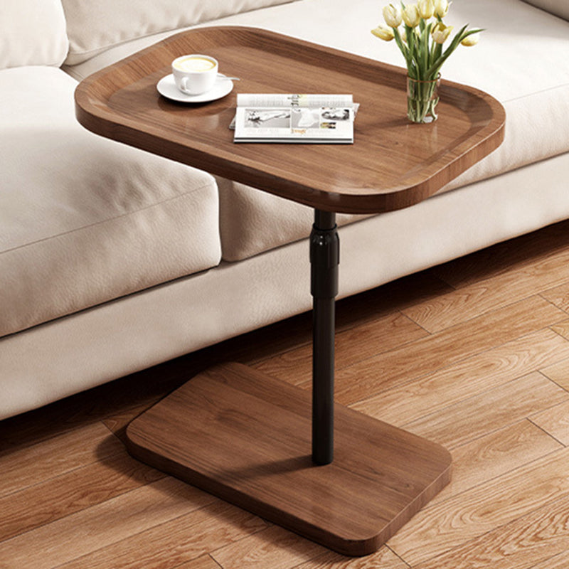 Moderner minimalistischer rechteckiger künstlicher Paneel-Hardware-Beistelltisch für das Wohnzimmer 