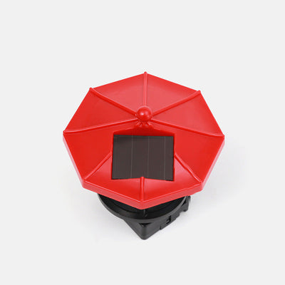 Phare LED ABS PP étanche solaire de simplicité moderne, éclairage paysager, lumière extérieure pour Patio extérieur 
