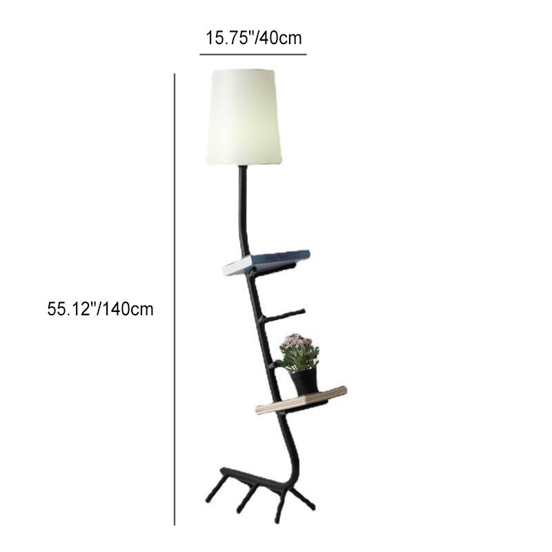 Modern Creative Iron Centipede Shape 1-Light Standing Floor Lamp