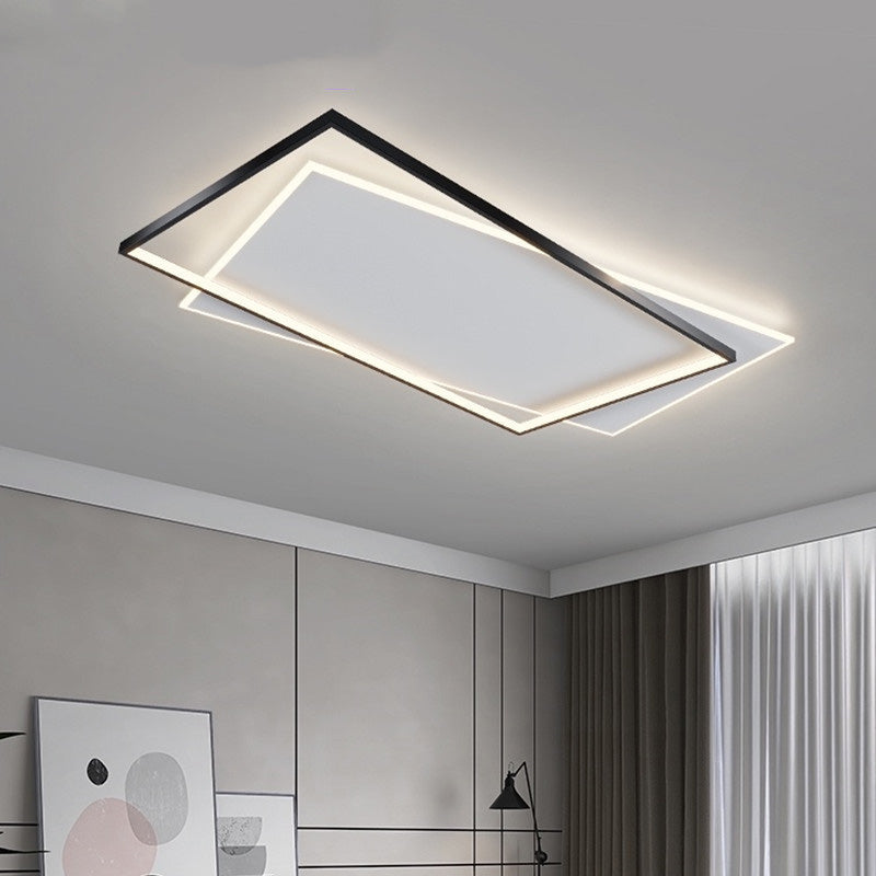 Moderne Einfachheit Kreis Dreieck Quadrat Rechteckig Eisen LED Unterputz Beleuchtung Für Wohnzimmer 