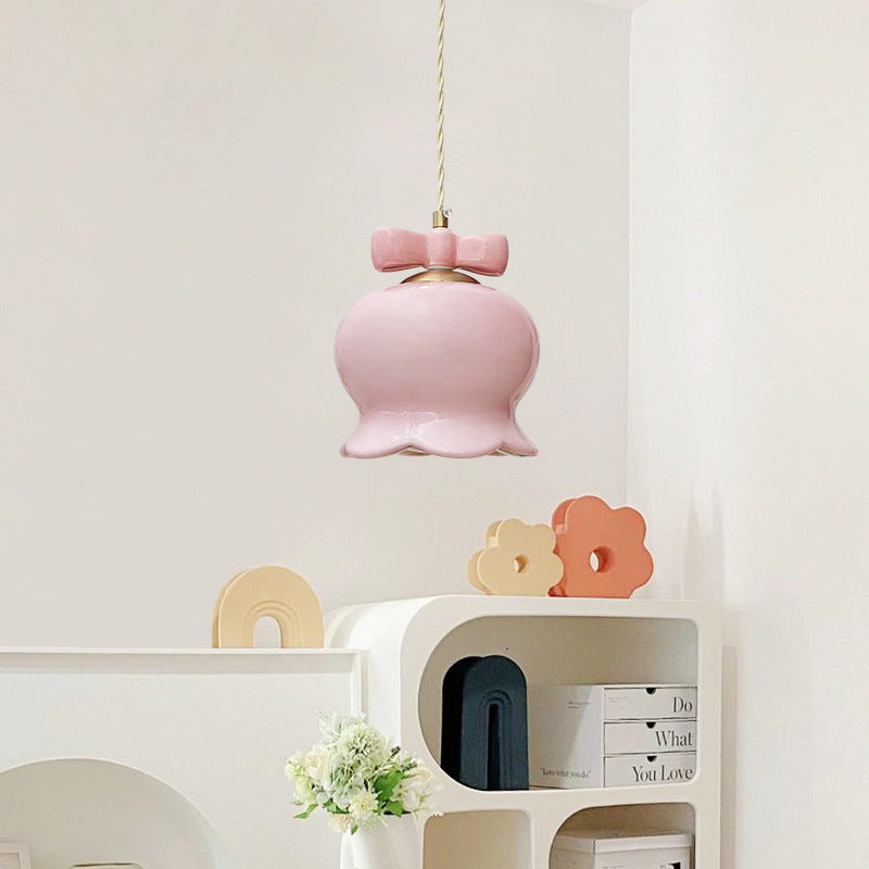 Art déco moderne nœud papillon cloche fleur d&