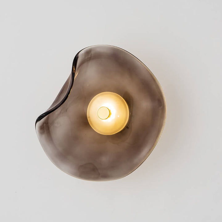 Nordic Modern Minimalist Glas Runde Form LED Wandleuchte 