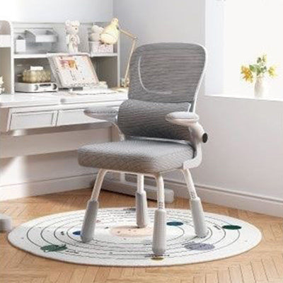 Zeitgenössischer skandinavischer Mesh-PP-Stahl-Schwamm-Quadrat-Schreibtischstuhl Rückenlehne Armlehne Drehbar Verstellbar für das Home Office 