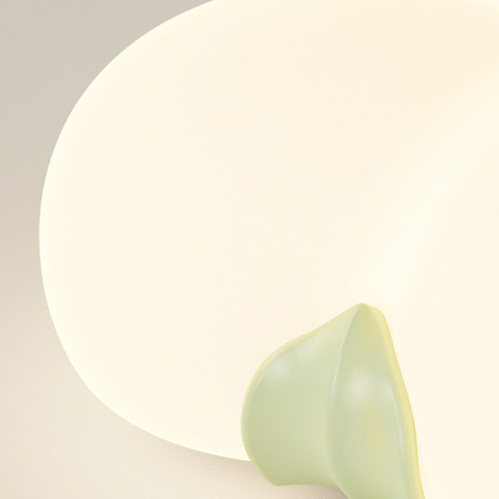 Lustre Plafonnier LED en Fer PE à Fleur Bulle Art Déco Moderne pour Chambre 