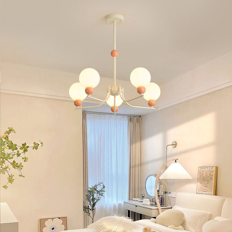 Modern Simplicity Hardware Magic Beans 5/10-Light Chandelier For Living Room