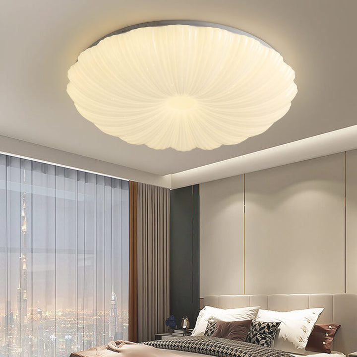 Moderne minimalistische Schale Acryl LED Deckenleuchte zur Deckenmontage 
