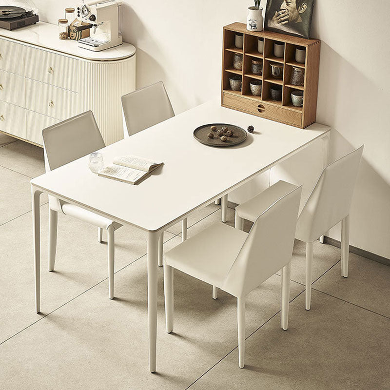 Ensemble de table à manger et chaises en alliage d&