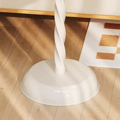 Moderner minimalistischer quadratischer runder Sockel PP Beistelltisch für das Wohnzimmer 