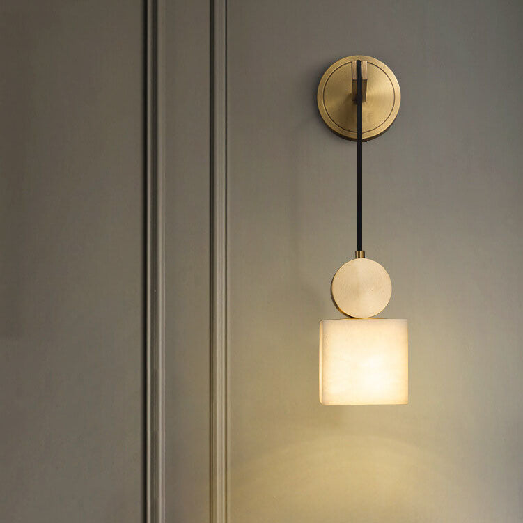 Moderne minimalistische drehbare LED-Wandleuchte