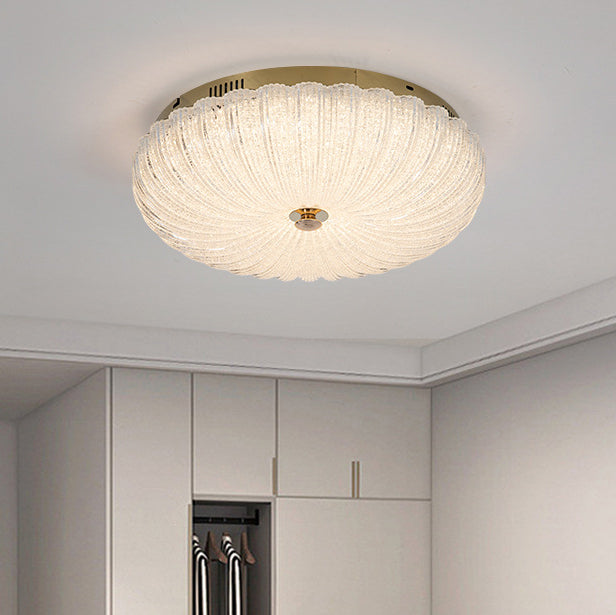 Lumière de plafond LED encastrée en acrylique en acier inoxydable ronde minimaliste moderne pour salon 