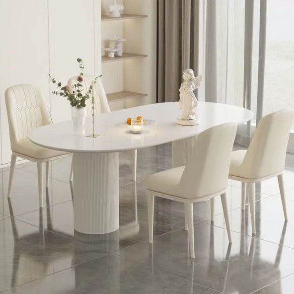 Moderner minimalistischer quadratischer rechteckiger PU-Leder-Kohlenstoffstahl-Esszimmerstuhl mit Rückenlehne für das Esszimmer 