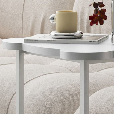 Moderner minimalistischer Bärenholz-Eisentisch 2-stufig für das Wohnzimmer 