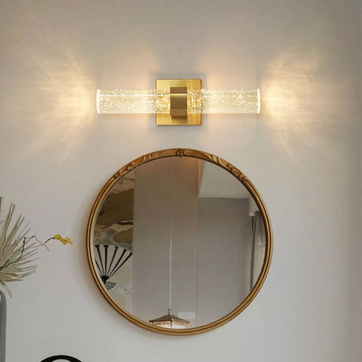 Moderne Luxus Hardware Kristall Streifen Spalte LED Wand Leuchte Lampe Für Nacht 