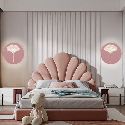 Lámpara de aplique de pared LED de hierro acrílico creativo contemporáneo con diseño de ciervo para dormitorio 
