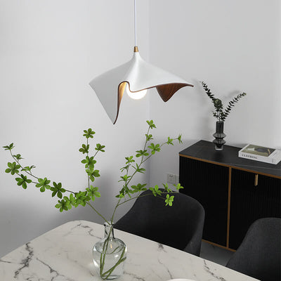 Nordic Creative Resin Shade Bark 1-Light Pendant Light