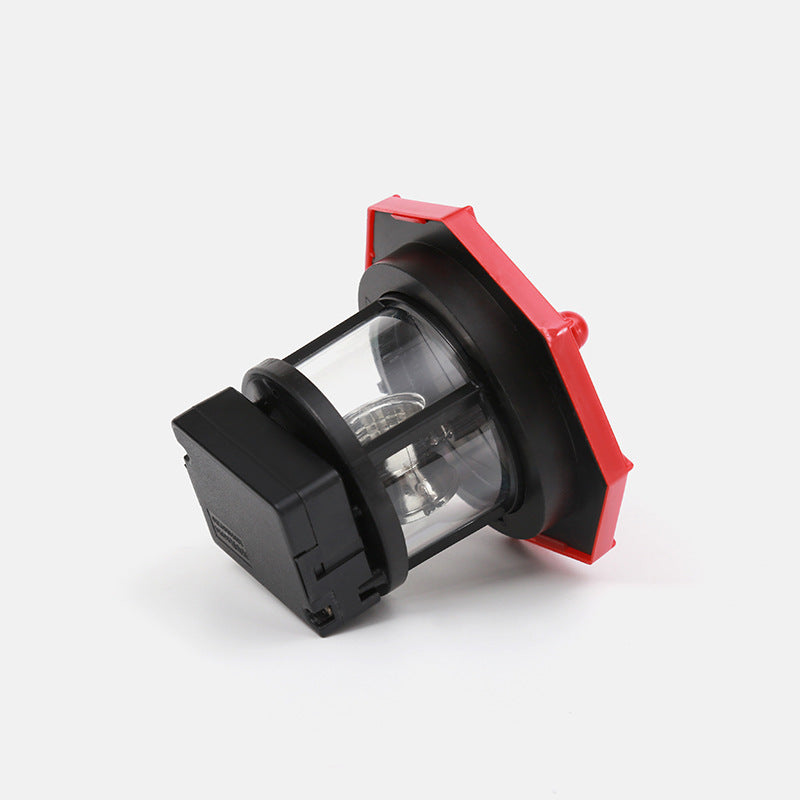 Phare LED ABS PP étanche solaire de simplicité moderne, éclairage paysager, lumière extérieure pour Patio extérieur 