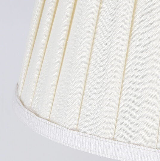 Vintage chinesischer Palaststoff-Lampenschirm Keramik 1-Licht Tischlampe 