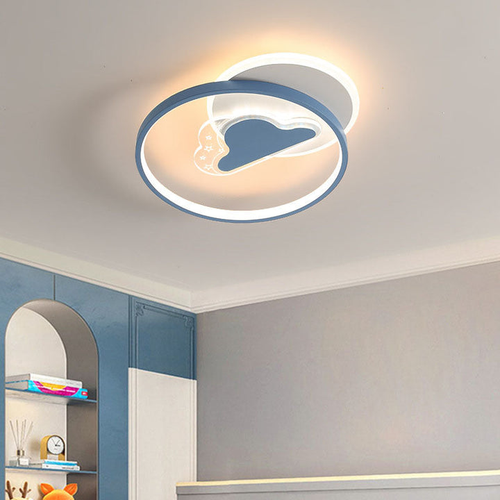 Zeitgenössische kreative Acryl Flugzeug Eisen LED Unterputz Deckenleuchte für Schlafzimmer 