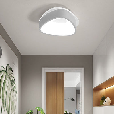 Zeitgenössische Einfachheit Eisen Acryl geometrische Pentagramm LED Unterputz Deckenleuchte für Schlafzimmer 