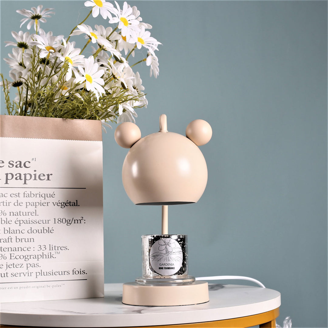 Moderne Cartoon-Maus-Hardware Aromatherapie Schmelzwachs 1-Licht Tischlampe 