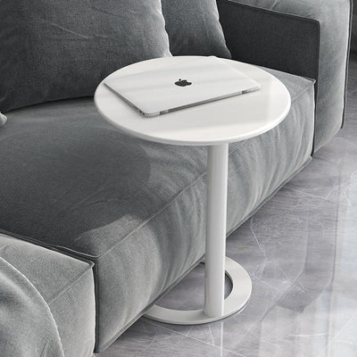 Moderner minimalistischer runder Metall-Beistelltisch für das Wohnzimmer 