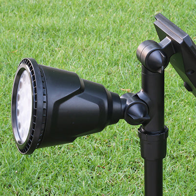 Contemporary Industrial ABS Solar Waterproof LED Spotlight Lawn Insert Light For Outdoor Patio