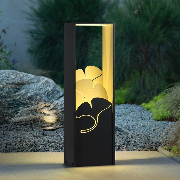 Lampe à LED étanche industrielle contemporaine pour pelouse, lumière de paysage pour patio extérieur 