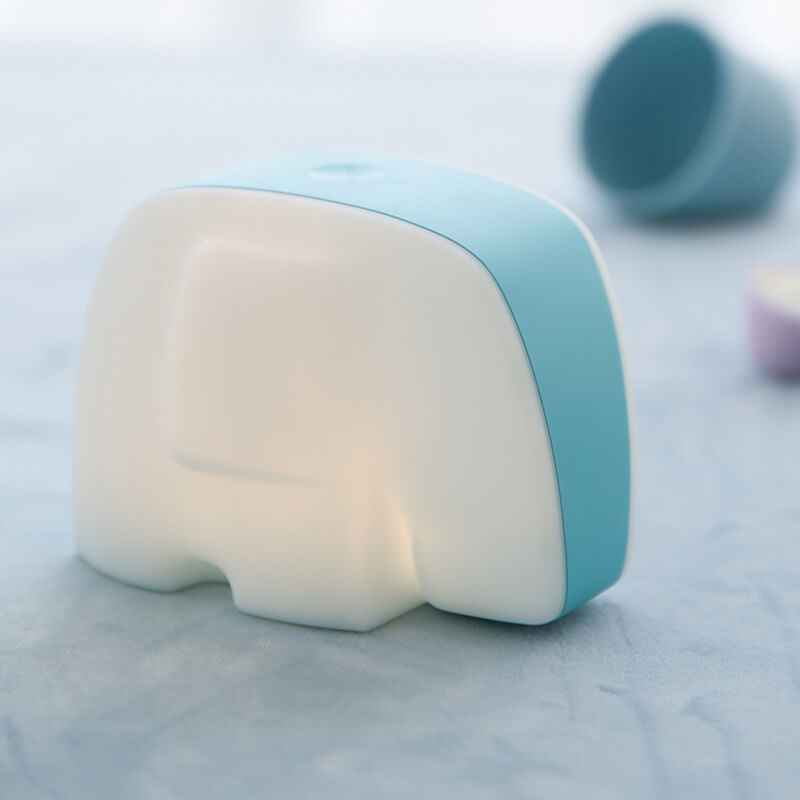 Lampe de Table LED Élégante et Moderne avec Petit Élément Élégant en ABS 