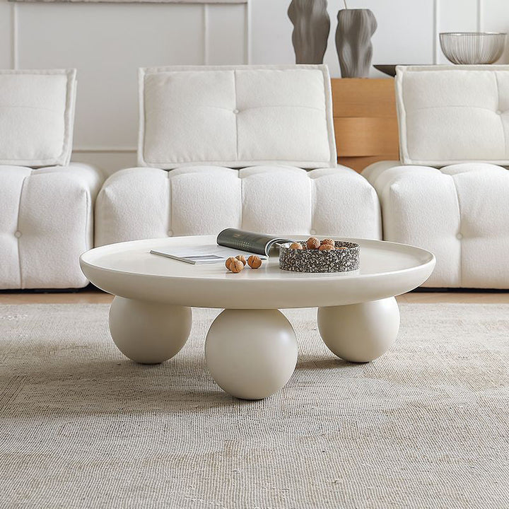 Table basse contemporaine en métal pour salon 