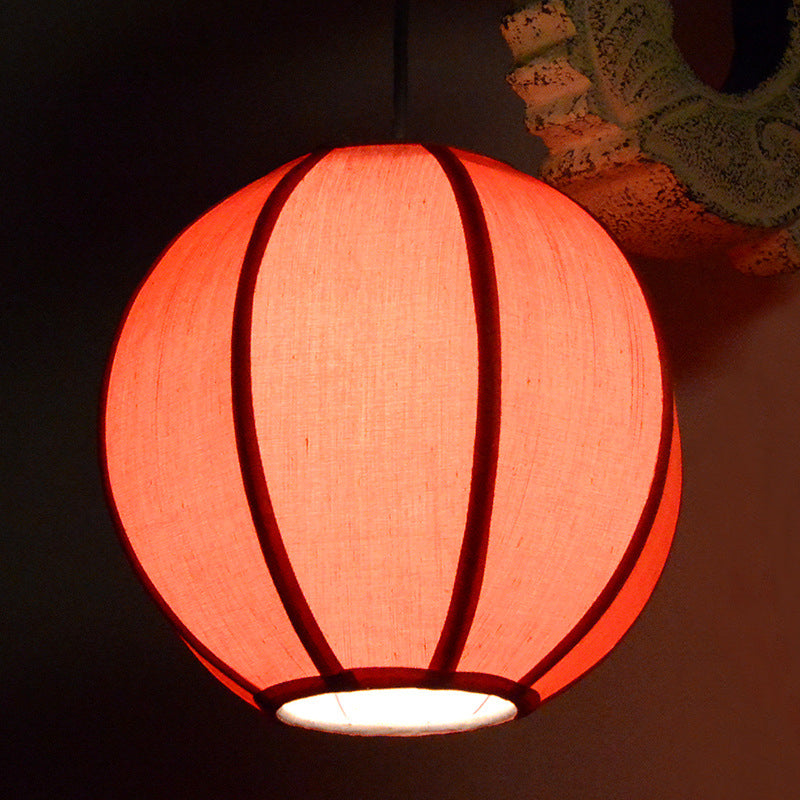 Abat-jour en tissu classique chinois traditionnel avec lanterne, design de dragon volant sculpté en résine, applique murale à 1 lumière pour salon 