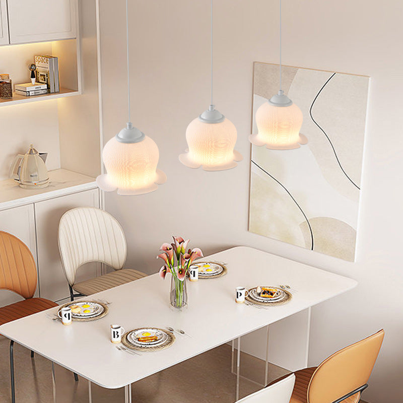 Moderne Art Déco PLA Cloche Fleur d&