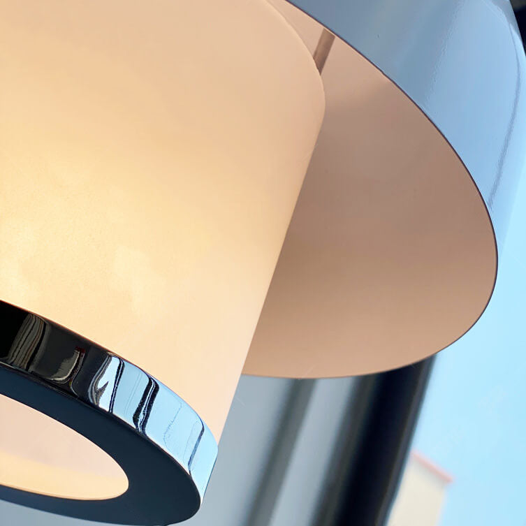 Nordic Vintage Dome Acrylic Shade 1-Light Pendant Light