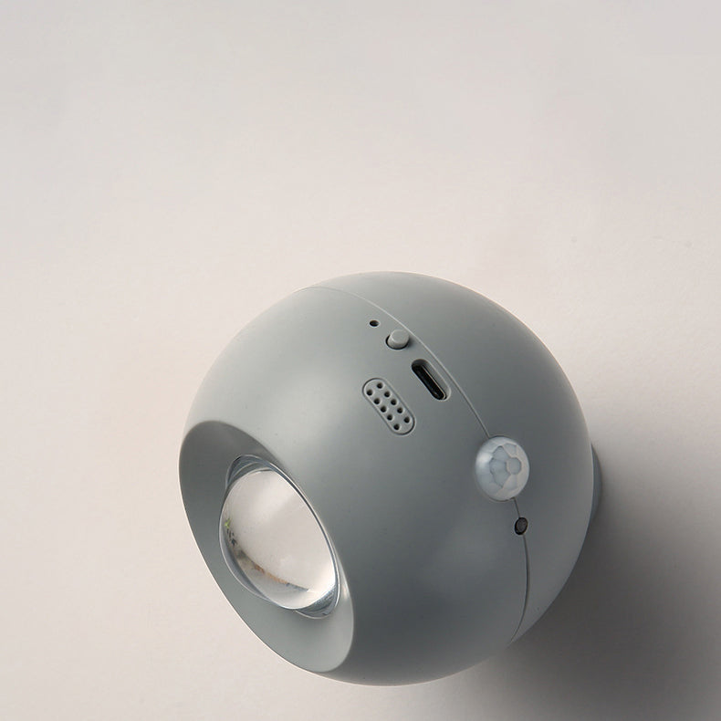 Moderne minimalistische Orb USB ABS LED Wandleuchte Lampe für Schlafzimmer 