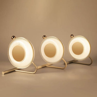 Nordic Light Luxury Round Acrylic LED Decorative Table Lamp